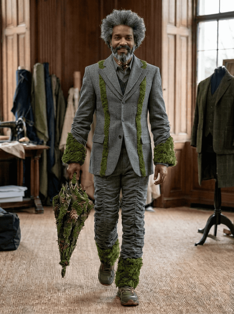 The Moss Trimmed Modernist